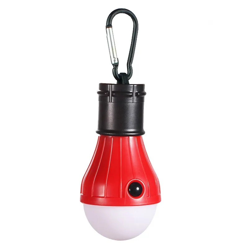 2 шт. портативный светодиодный фонарь Sanniu, светильник для палатки, лампа для кемпинга, походов, рыбалки, аварийный светильник, оборудование для кемпинга на батарейках - Испускаемый цвет: Red