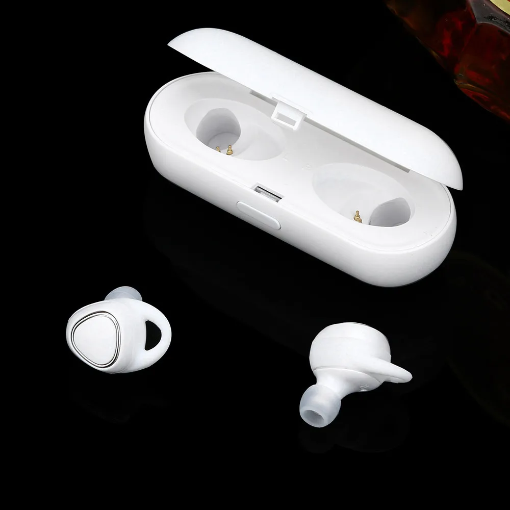Беспроводные Bluetooth наушники Twins Mini Business с микрофоном 3D стерео бас спортивные