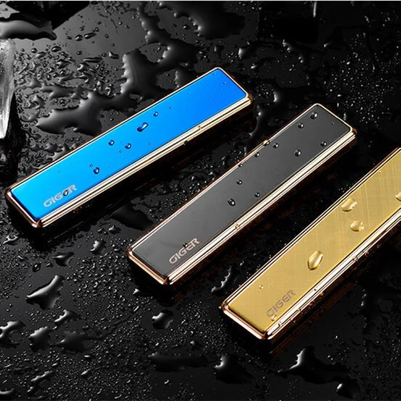 

Exquite USB Electronic Lighter Windproof Rechargeable Cigarette Lighter Portable Torch Encendecor Gifts Smoking Gadgets For Men