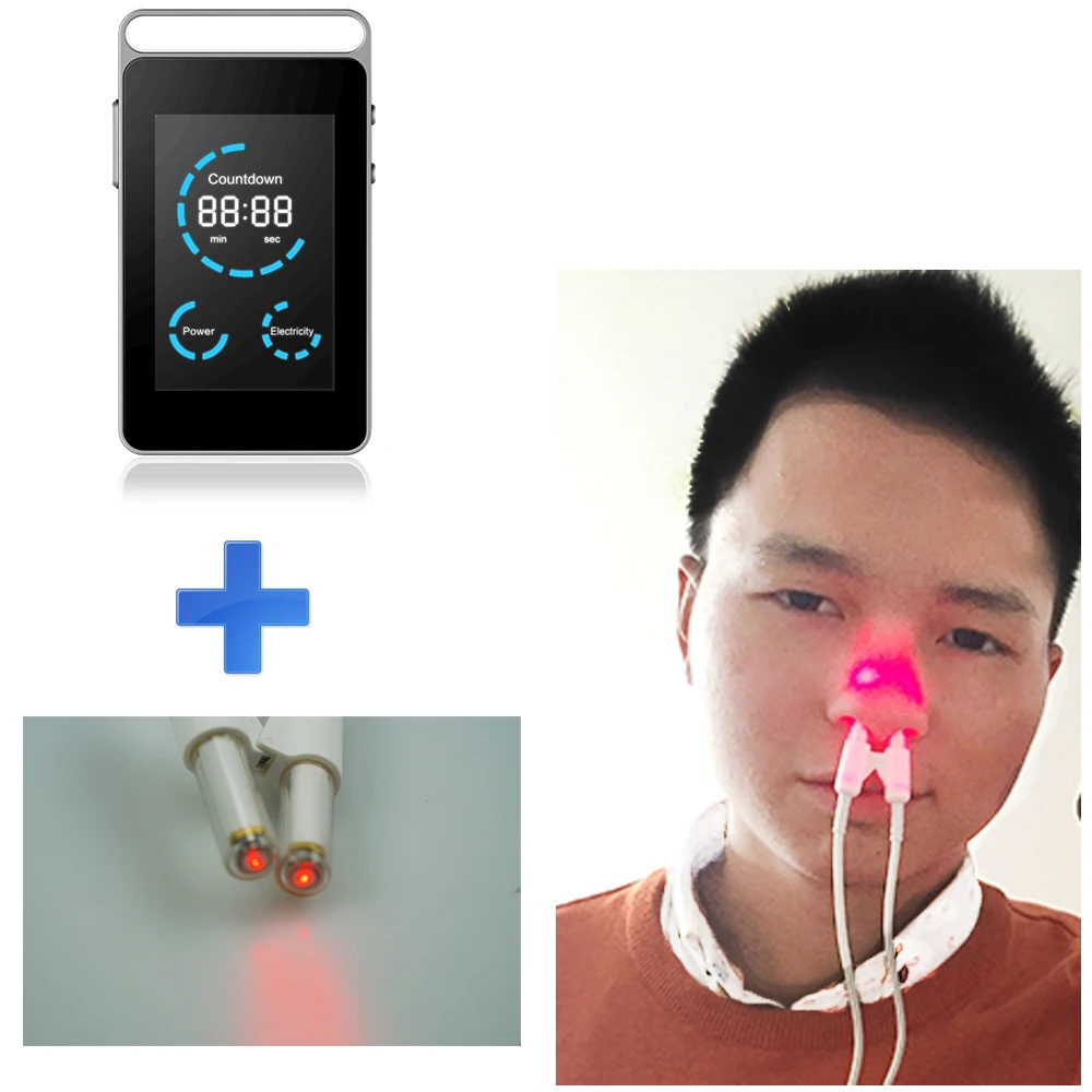 Cozing Rhinitis Sinusitis Nose Device Cure Hay Fever Low Frequency