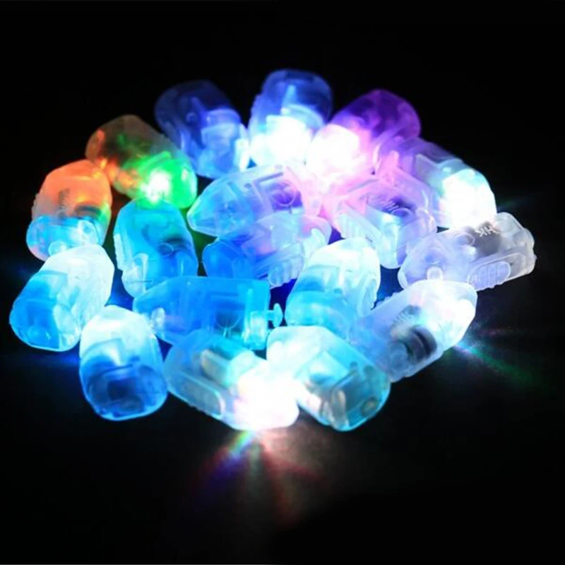 Quadruple 100pcs/lot LED Lamps Balloon Christmas Lights for Paper