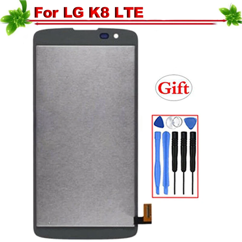 

for LG K8 LTE K350N K350E K350DS LCD Display Touch Screen Digitizer Assembly Replacement for LG K8 LTE K350 display IPS Quality