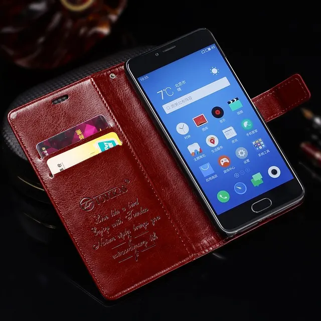Meizu M5S Case Cover Original TOMKAS PU Leather Wallet Case On Maisie M5s Flip Phone Bag Cover Case For Meizu M5s Mini M 5S