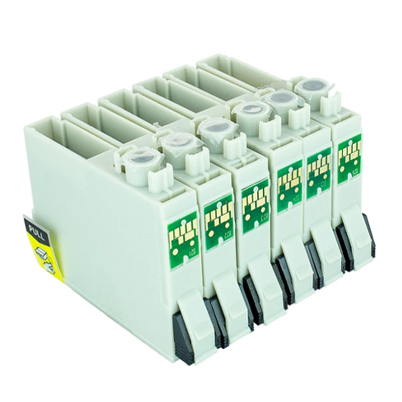 XIJIN 1 комплект T0821 T0821N чернильные картриджи для R270 R390 TX650 T50 T59 RX590 TX700W TX800W TX720 TX700 TX800