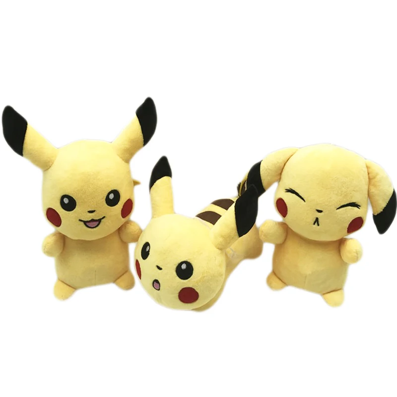3 вида стилей 8 &quot20 см Плюшевые игрушки стоят Пикачу сильвеон Umbreon Evee Espeon vaporion Flareon