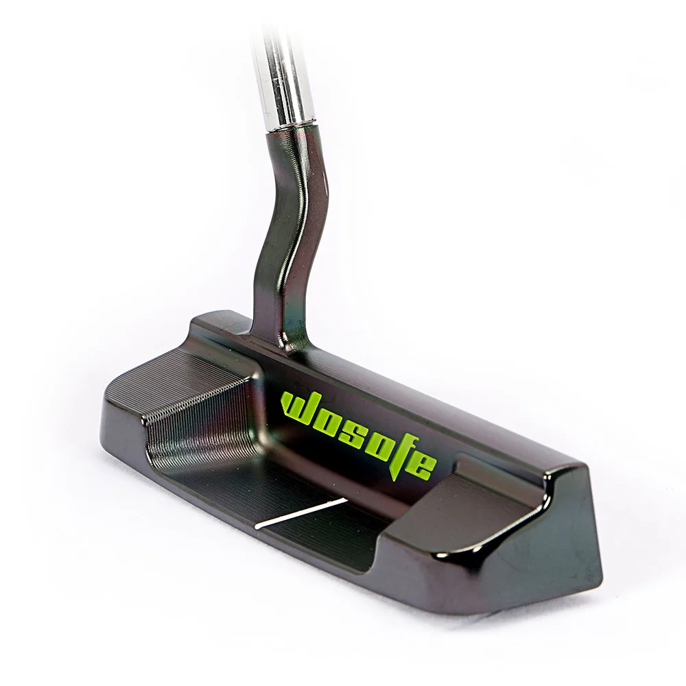 

2019 new T2 black festoon golf club putter men right hended steel shaft free shipping