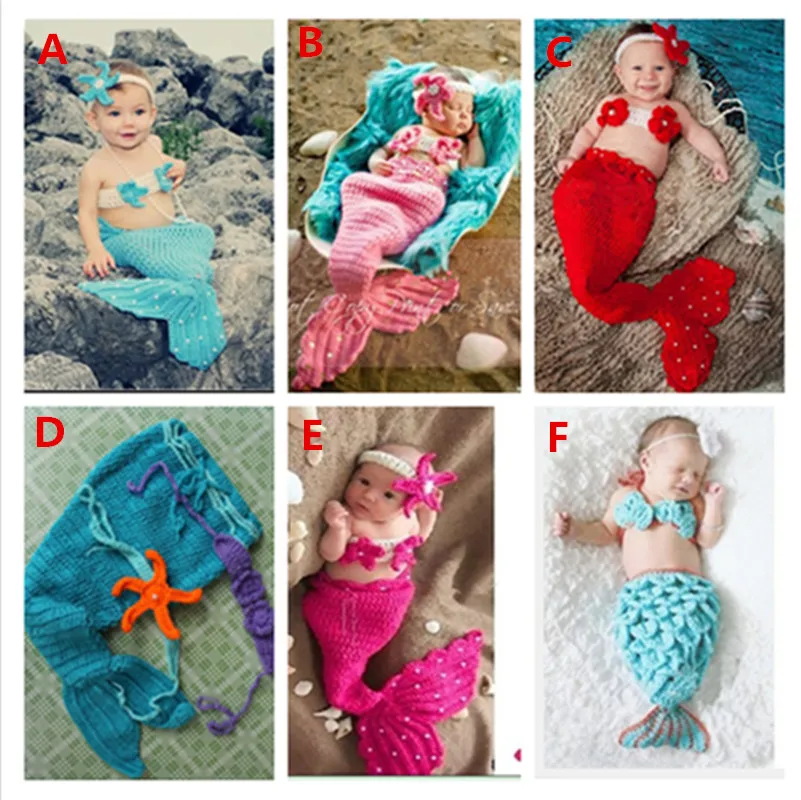 Hand-woven mermaid series