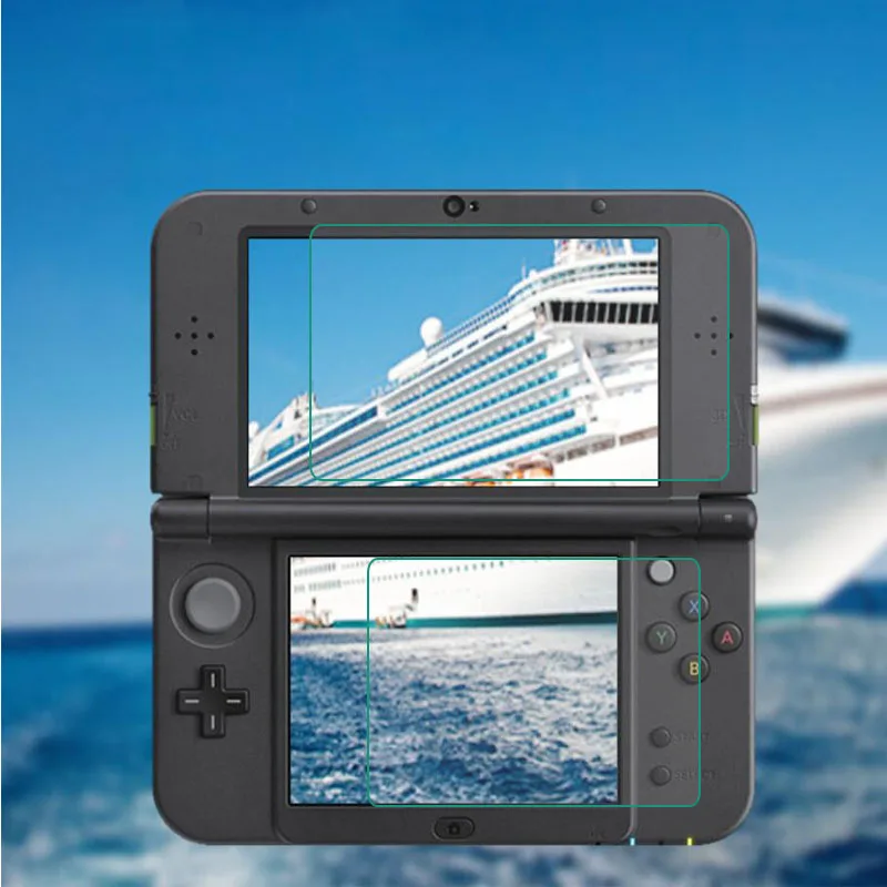 Защитная пленка из закаленного стекла для Nintendo 3DS прозрачная защитная с полным