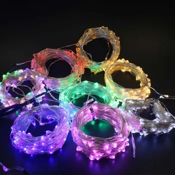 

3M Copper Wire LED String lights Holiday lighting Fairy Garland For Christmas Tree Wedding Party Decoration