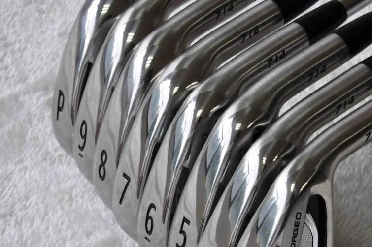 

2017 Men AP2 714 iron golf forged iron golf club 3-9, P, a set of 8 R / S head cover steel rod free shipping.