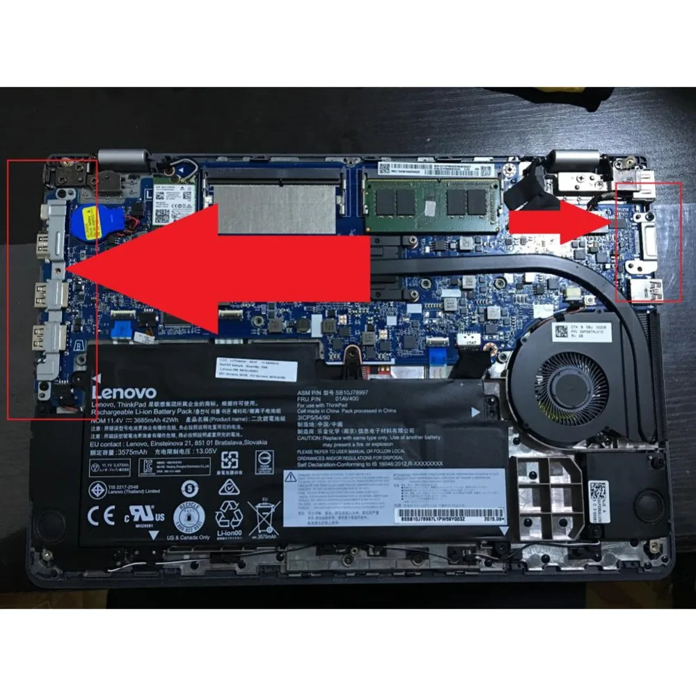 Lenovo Thinkpad S2 chromebook 13 iron frame--