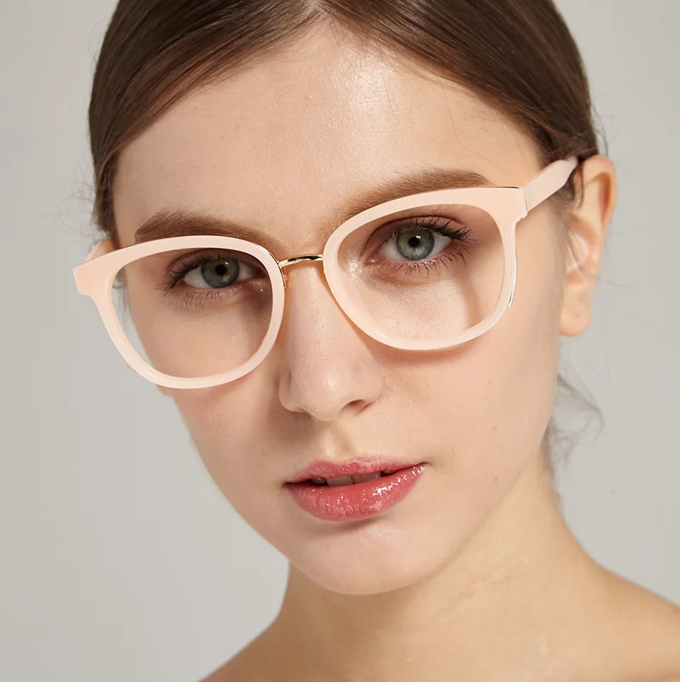 

Fashion Round Glasses Frame Women Retro Photochromic Reading Glasses Men Vintage Ultralight Hyperopia Eyeglasses with Diopter NX