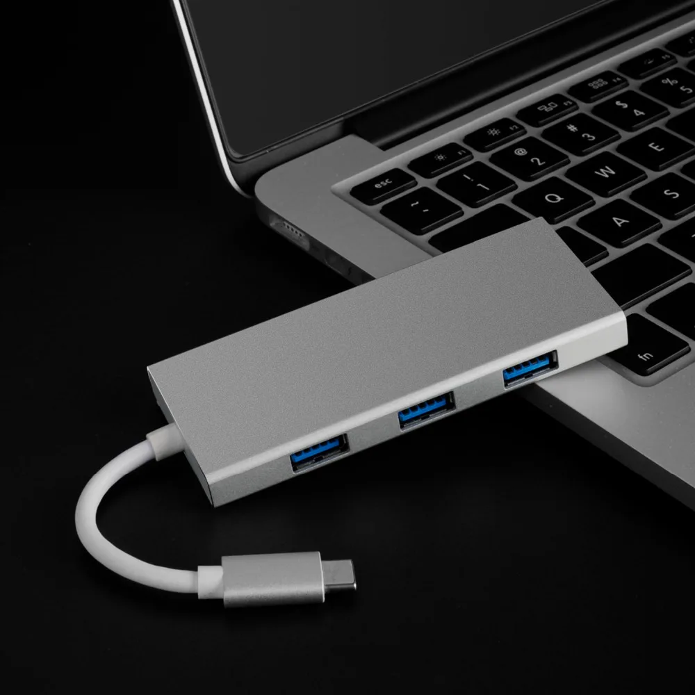Thunderbolt 3 Hub to TF SD sd слот кардридер USB3.0 UHD HDMI 4K Gigabit Ethnernet RJ45 USB C PD для Macbook Pro Samsung S8| |