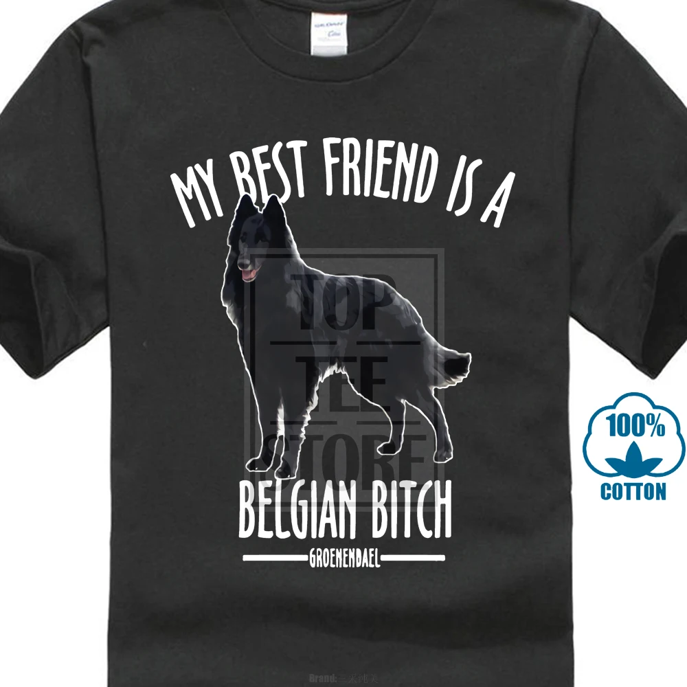 

Belgian Shepherd T Shirt Dog Lover Breed Black Best Friend Bitch Groenendael New