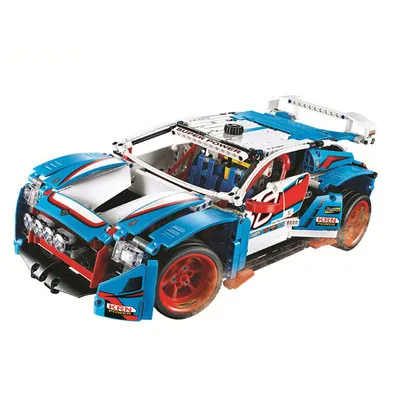 

10826 1005Pcs Technic The Rally Racing Car Bela Building Block Compatible 42077 Brick Toy