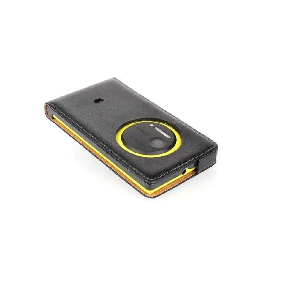 Ultrathin Genuine Leather Mobile Phone Case For Nokia Lumia 1020 Magnetic Buckle Vertical Phone Back Cover Cellphone Accessories Ultrathin Genuine Leather Mobile Phone Case For Nokia Lumia 1020 Magnetic Buckle Vertical Phone Back Cover Cellphone Accessories
