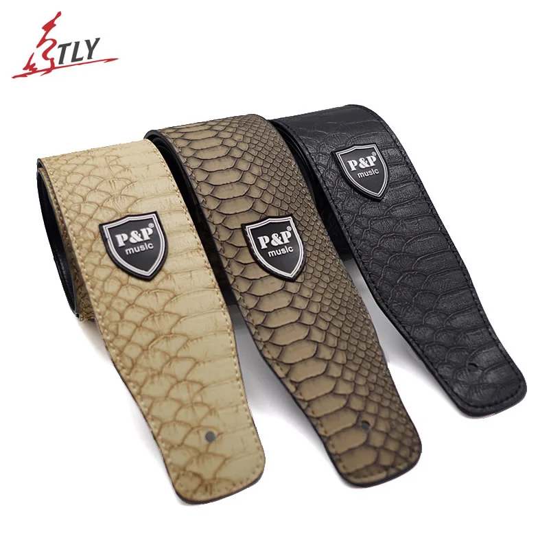 Buy Classic Electric Acoustic Bass Guitar Strap PU