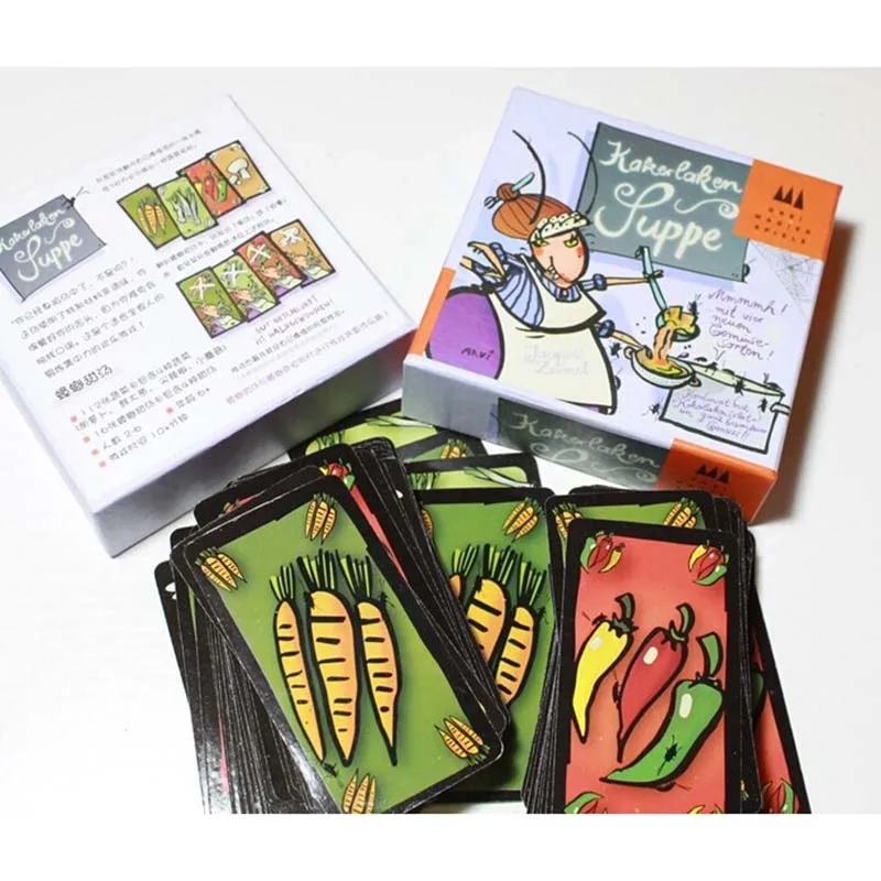 

Kakerlaken Supper/Salad Board Games For 2-6 People English Cards With Free Shipping