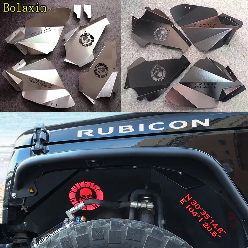 

New Bolaxin Wheel Eyebrow Fender Internal Background Cabin Protection Decorative Film Decorative Lights Lamp For Jeep Wrangler