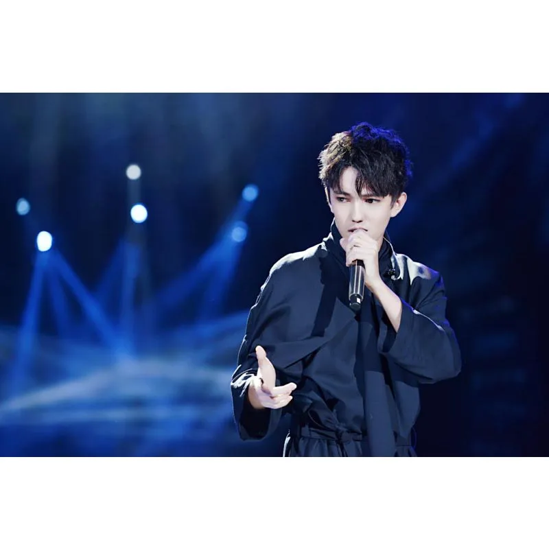 Горячая Dimash Kudaibergen домашний Декор Ретро классический винтажный фильм плакат печать больше размеров на заказ Шелковый плакат и принты - Цвет: 1