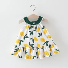 BNWIGE/платье для маленьких девочек; летняя одежда; платье для малышей; платья принцессы для новорожденных; одежда без рукавов в горошек для малышей