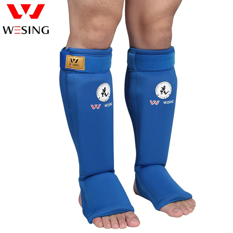 Wesing Protective Kickboxing, MMA, Muay Thai Shin & Instep Guards Leg