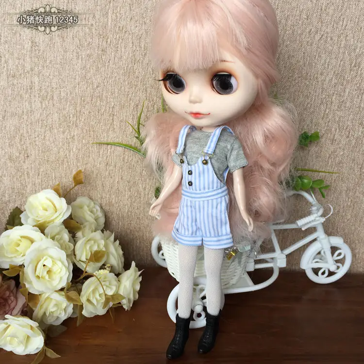 1/6 azone licca blyth кукольная одежда аксессуары модные шорты на бретелях для куклы blyth 30 см кукольная одежда аксессуары