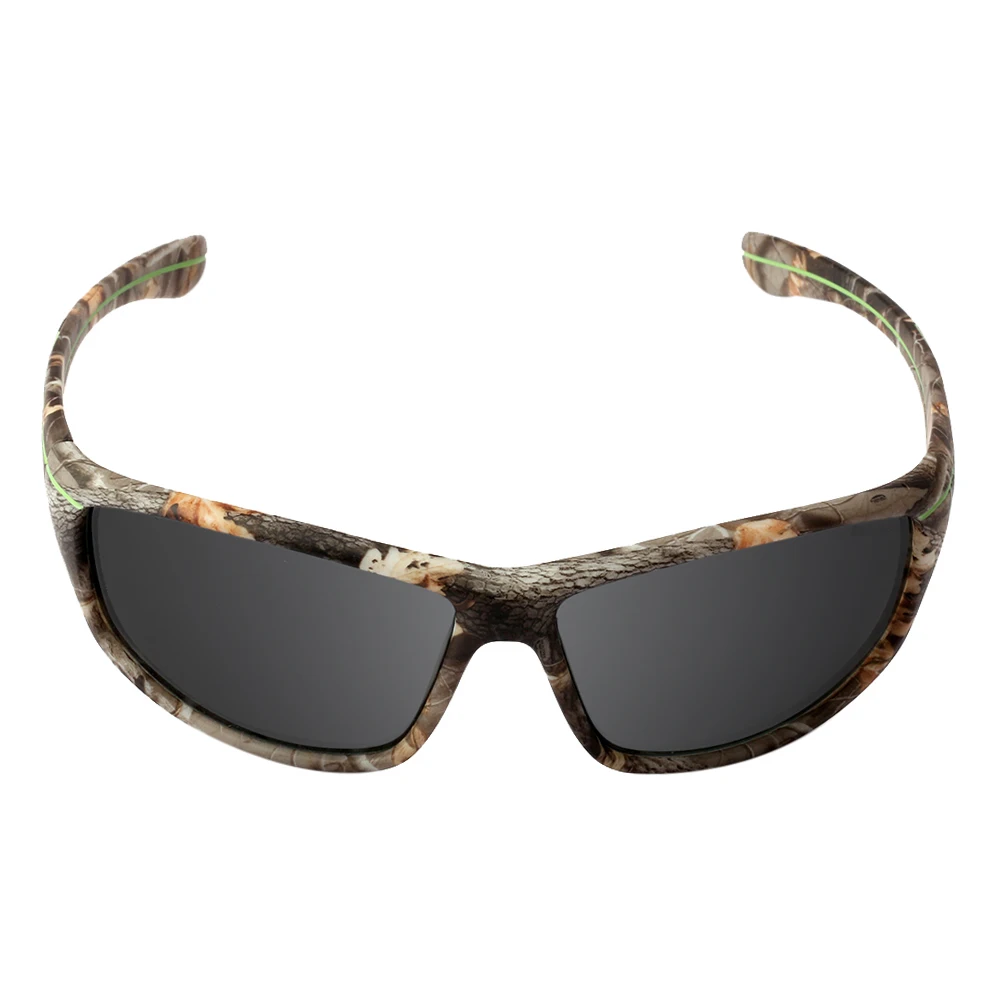 Камуфляж поляризованные очки для рыбалки Для мужчин рыбалка очки с камуфляжным рамка Велоспорт походные очки UV400 защитные очки. A05