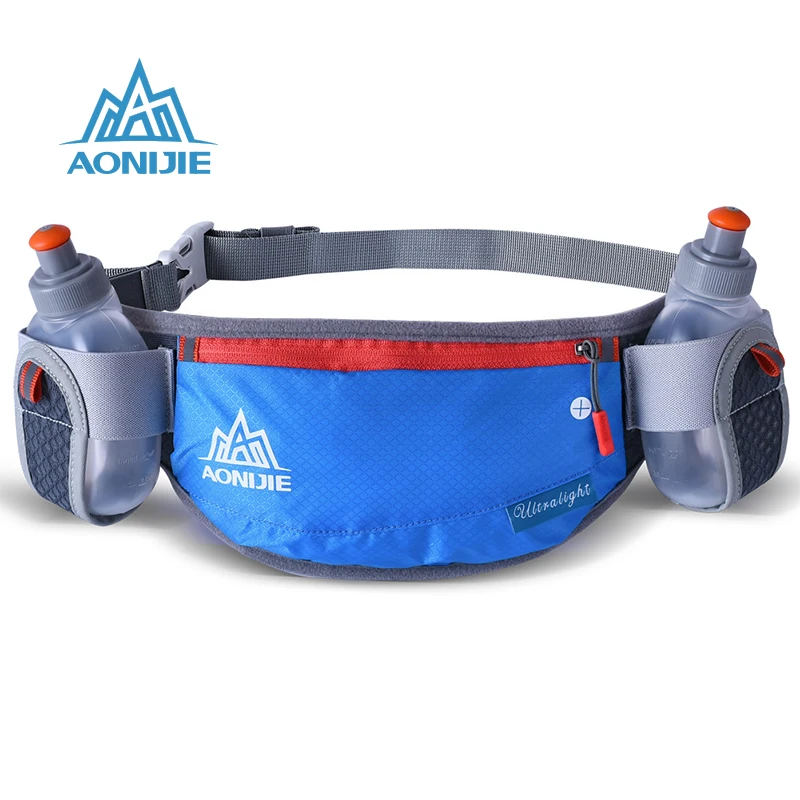 AONIJIE Unisex Running Waist Bag Waterproof Phone Holder Belt Belly Bag Reflective Handy Water Bottle Sports Running Bags