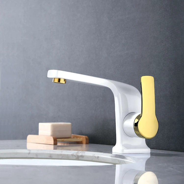 high quality Basin faucet brass unique design bathroom faucet luxury