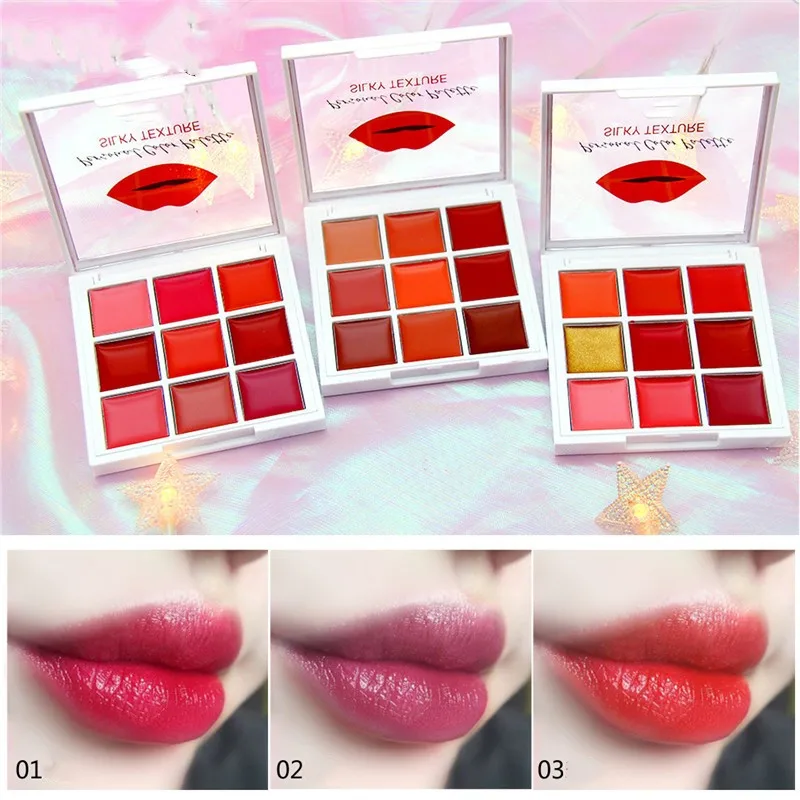 

Long Lasting Waterproof Elegant Liquid Lipstick matte smooth Lip Gloss Palette Makeup Sweet Girl Lip Lipstick To Mouth