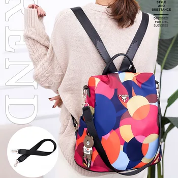 

Women Waterproof Oxford Cloth Backpack Large Capacity Student Schoolbag New