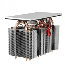 240W 2x12710 Electronic Semiconductor Refrigeration 12V Diy Refrigerator Cooler Cooling System Kit Diy Refrigerator Cooler sxdool cooling diy new cooling system refrigeration system diy kit set peltier cooler cooling system