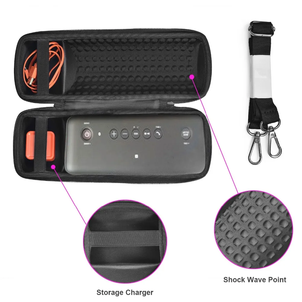 

Protable Carrying Pouch Case for SONY SRS-XB30 SRS XB30 XB31 Bluetooth Speaker Bag Travel Outdoor Sports Box Storage Carry Cover