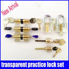 Новое поступление 7 шт. прозрачный cutaways практический замок Заводская распродажа высокое качество сделано в Китае