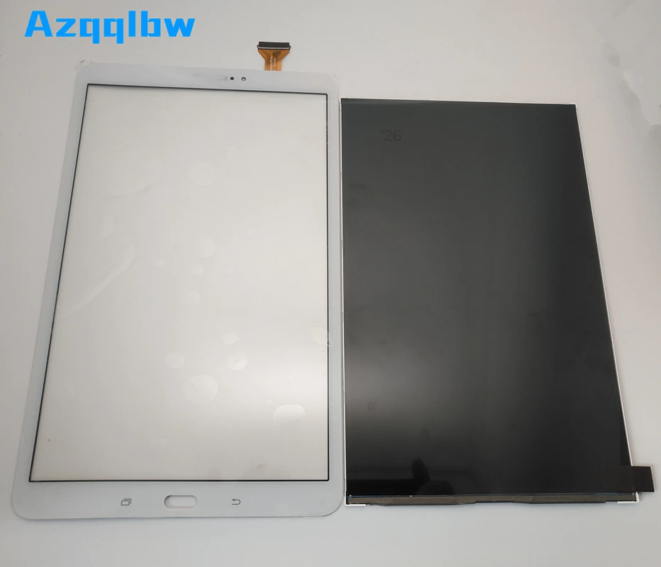 Azqqlbw для Samsung Galaxy Tab A T580 T585 сенсорный экран дигитайзер стекло + ЖК дисплей панель