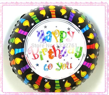 

Wholesale balloon helium ballons Happy Birthday party supplies decorative foil self-sealing baloes 50pcs/lot