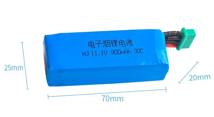 1 шт. Lipo Батарея 11,1 V 900 мА/ч, 30C для DNA200 TI200 DR200 DNA250 электронная сигарета