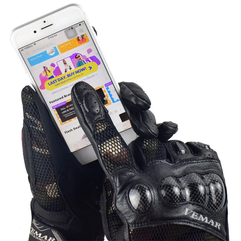 VEMAR мотоциклетные перчатки гоночные 3D сетчатые технологии guantes Moto moto cross rbike