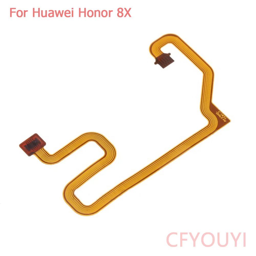 Для Huawei Honor 8X отпечаток пальца гибкий кабель соединитель датчика лента запасные