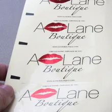 Наклейки с рисунком по индивидуальному заказу этикетки клейкие Горячие фольги наклейки для стемпинга цвет или прозрачный 1000 шт/партия