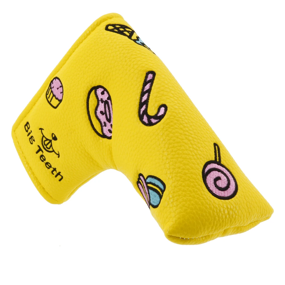 6003520 big teeth golf pingtype putter cover yellow (9)