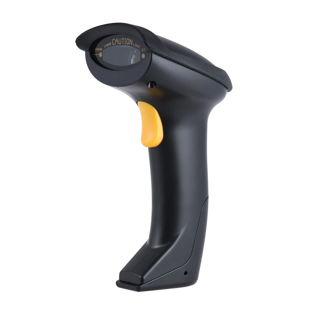 

2.4G Wireless Handheld 1D Barcode Scanner Automatic Reader Supports Reverse Type Bar Code Scanning with USB Receiver for Retail