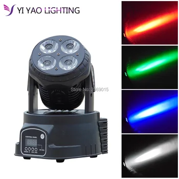 

Led Moving Head Wash 4x20w Mini Music Sound Stage Party lumiere Laser Dj Dmx Light