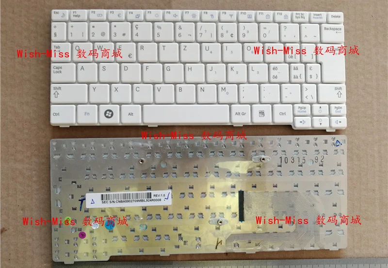 Новая клавиатура ноутбука Ноутбук для Samsung N150 N145 dp04 N128 N148 n148-dp03 Швейцарский турецкий/uk/us макет