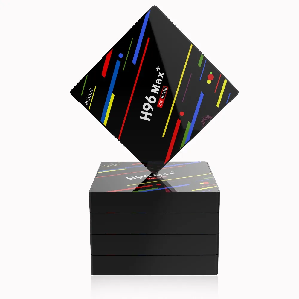 2018 H96 MAX Plus 4G 32G/64G Set Top Boxes Android 8.1 4K Ultra HD H.265 Smart TV Box USB 3.0 Dual Wifi 2.4/5.0G Set Top Box