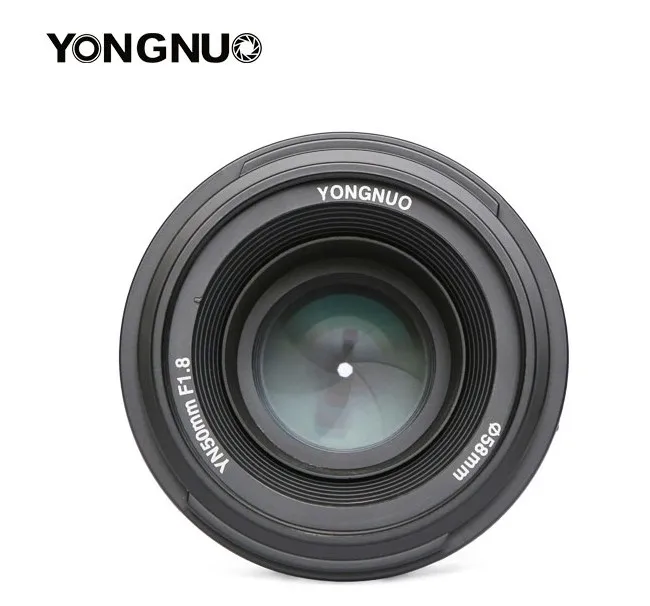 YONGNUO YN 50 мм YN50mm F1.8 объектив с большой апертурой AF/MF Автофокус фиксированный объектив для Canon EOS или Nikon DSLR камеры