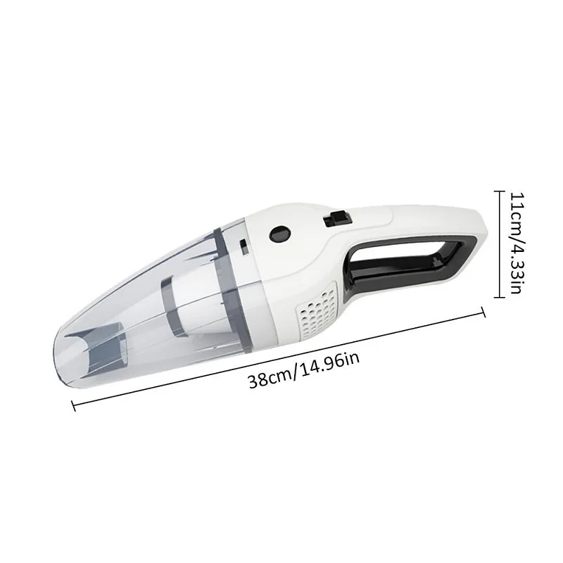 Портативный Проводной пылесос 12V Power ful Auto Cleaning Tools моющий с кабелем 4 5 м для