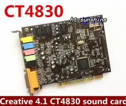 Оригинальный разбирать для Creative SOUND BLASTER LIVE CT4830 4,1 звуковая карта работает хорошо