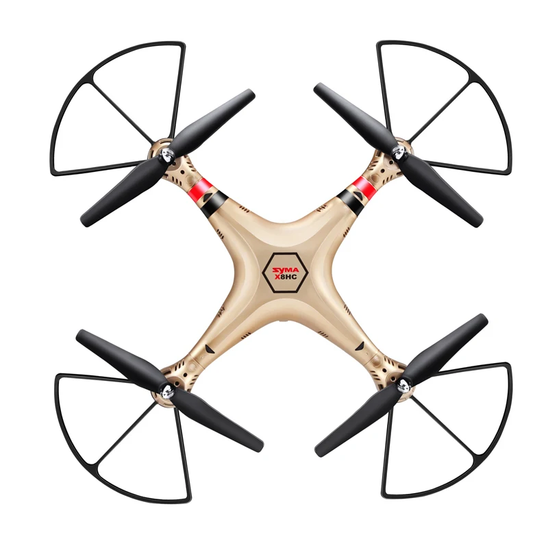 Syma X8HC Drone (X8C Upgrade) with 2MP HD Camera 2.4G 4CH 6Axis RC Helicopter Fixed High Quadcopter